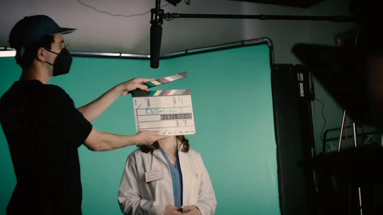 Green Screen campaign still by Rebel Road Studios