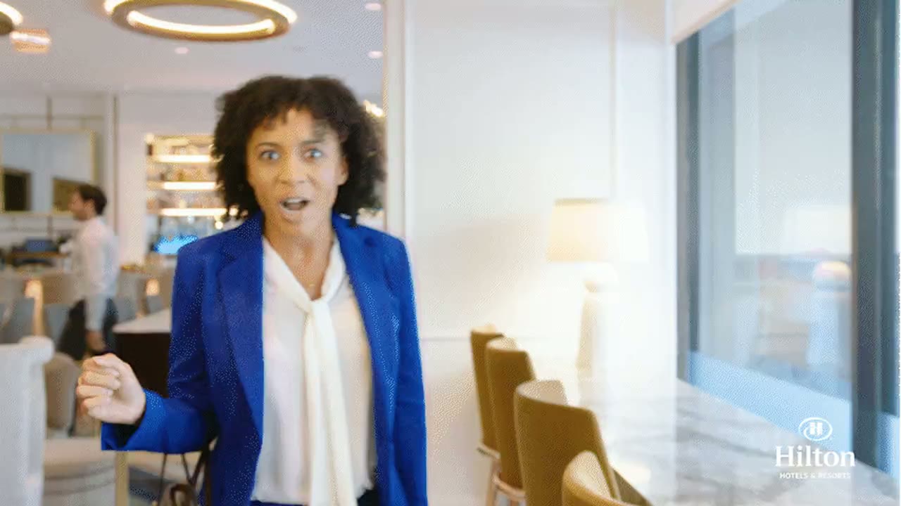 Hilton campaign still by Rebel Road Studios
