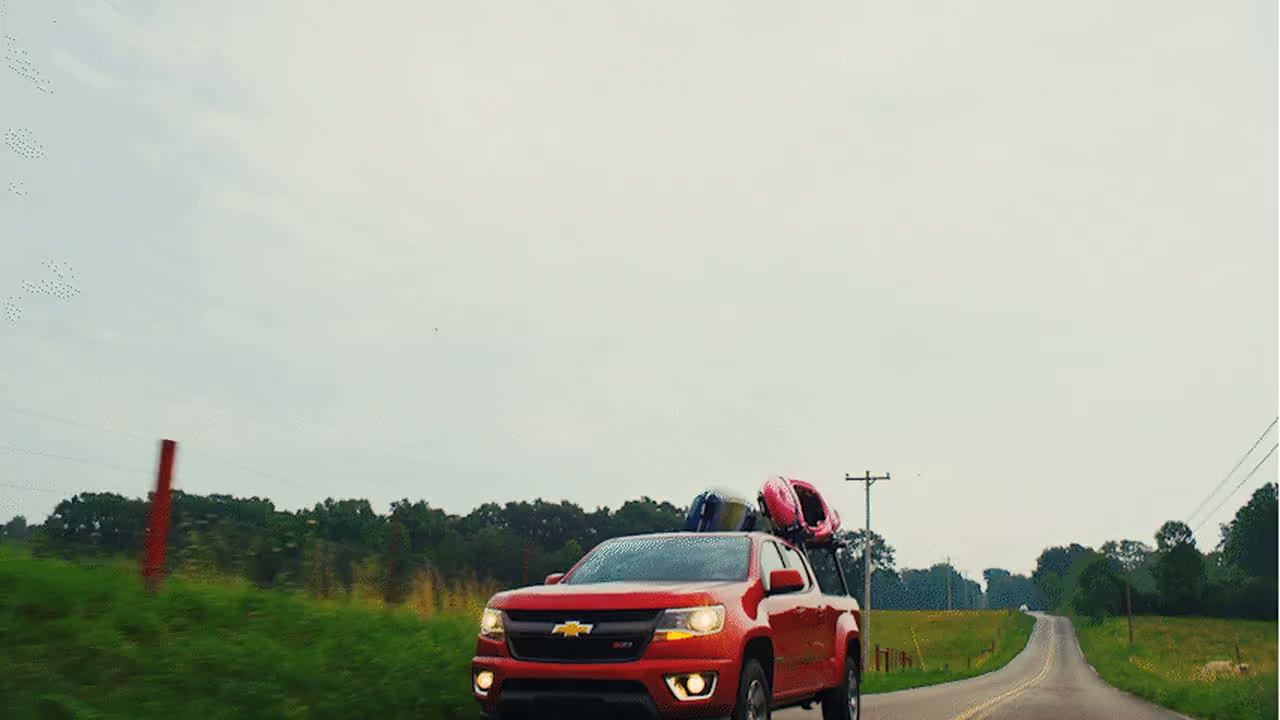 Chevy campaign still by Rebel Road Studios
